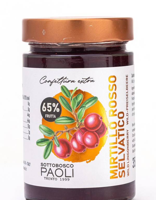 Confettura extra di mirtillo rosso 2026