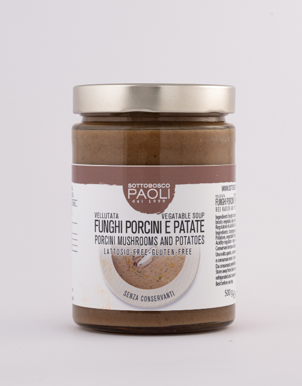 Vellutata di funghi porcini e patate