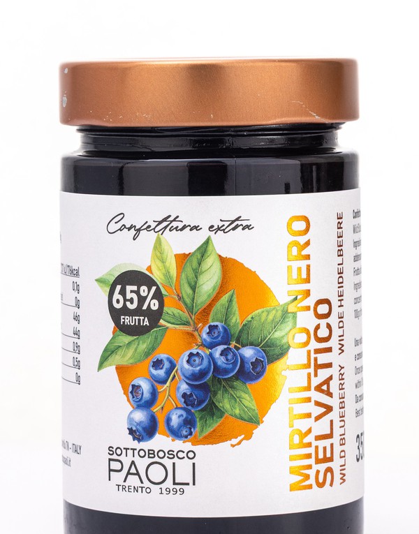 Confettura extra di mirtillo nero 2026